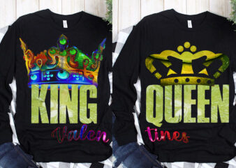 King and queen t shirt best sale design