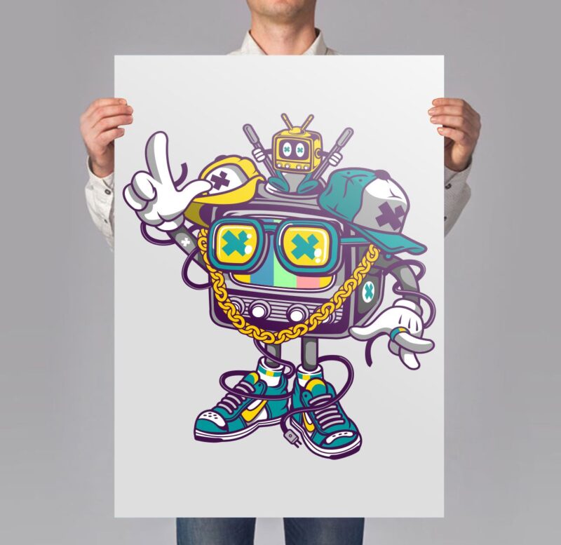 50 Cartoon Tshirt Designs Bundle #8_1