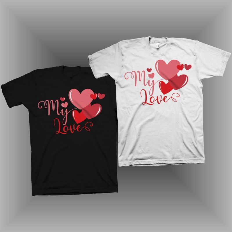 Valentine’s day t shirt designs bundle part 5, 12 valentine t shirt designs bundle, love t shirt designs bundle, valentine svg bundle, valentine png bundle, heart t shirt design bundle,