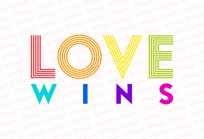 Love wins T-Shirt Design