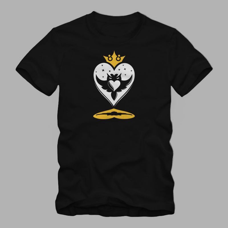 My owl is my queen – My owl is my king, owl is my queen, owl is my king, owl t shirt design for sale