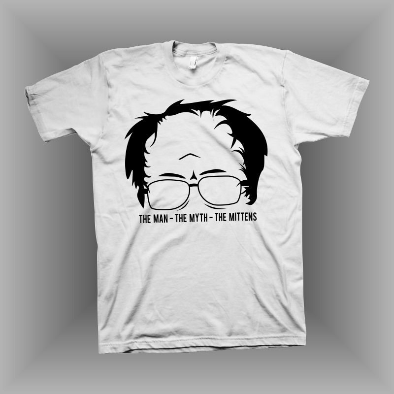Bernie sanders t shirt design, The man - the myth - the mittens, Bernie sanders png, the man the myth svg, bernie sanders svg, the mittens svg, bernie mittens t