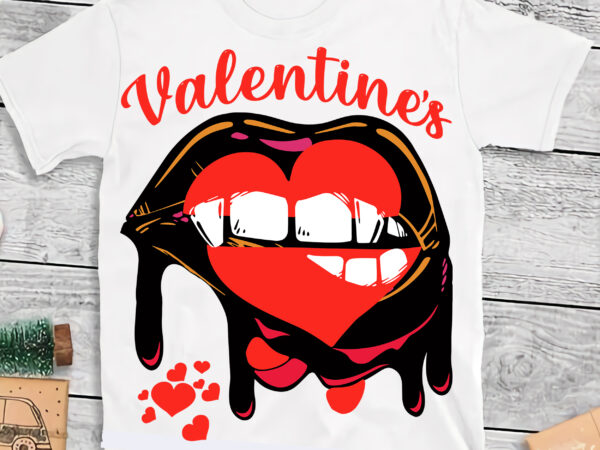 Valentines lips dripping t shirt design, lips dripping svg, happy valentine’s day t shirt design