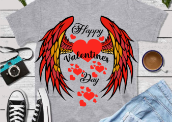 Happy Valentine’s day t shirt design, Valentines vector