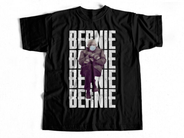 Bernie sanders sitting meme – t shirt design