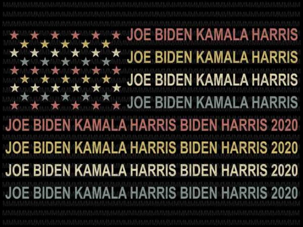 Joe biden 2020 46 svg, joe biden kamala harris usa flag, joe biden usa flag svg, biden harris flag usa svg, biden president 46 svg vector clipart