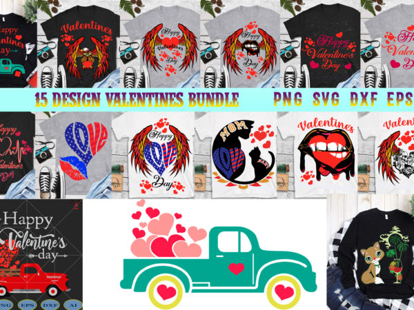 Valentines bundle t shirt design, valentines bundle, bundle valentines, happy valentine’s day t shirt design