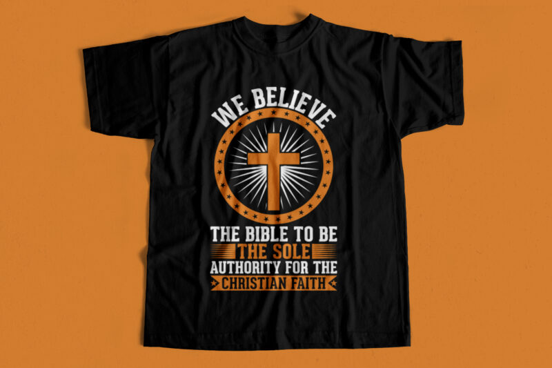 BUNDLE OFFER – 50 Christianity T-Shirt Designs – New And Unique Designs For Sale – Huge Discount Offer