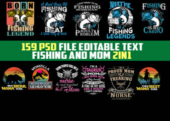 159 mom and FISHING Bundles