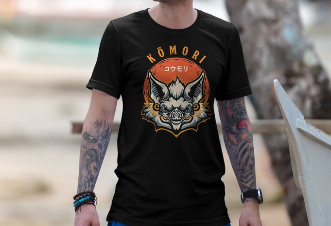 Kōmori T-shirt Design