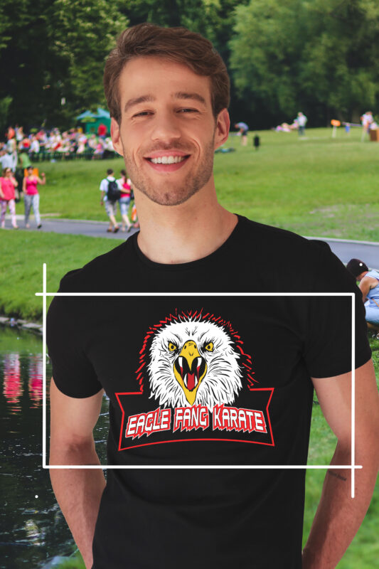 Eagle Fang Karate Premium Design Cobra Kai Eagle Fang Karate Miyagi Do Karate