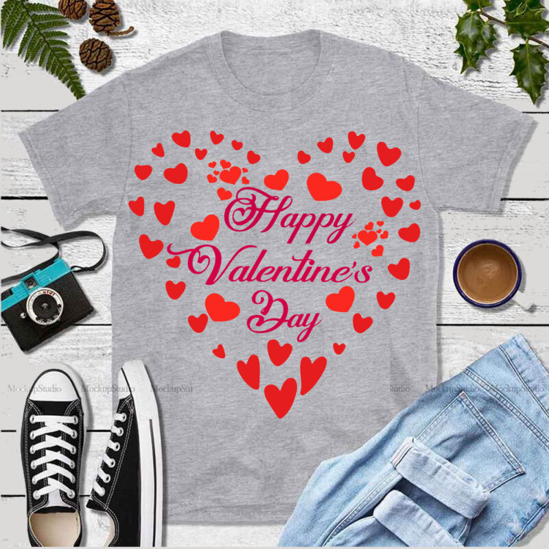 Happy Valentines Day t shirt design, Valentines Day t shirt design, Heart Love Valentines, Valentines Svg