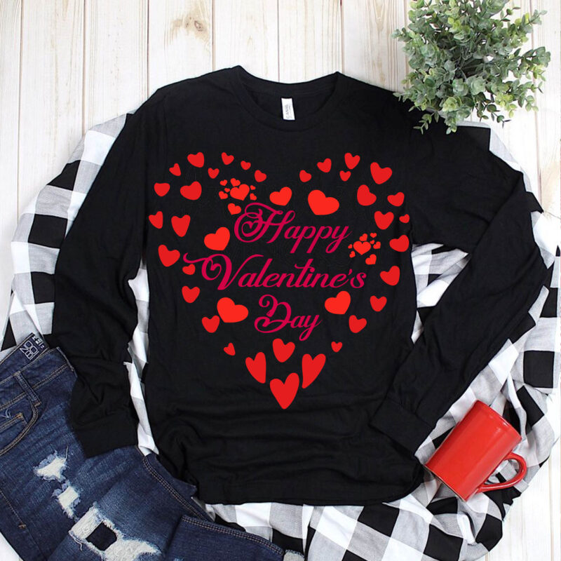 Happy Valentines Day t shirt design, Valentines Day t shirt design, Heart Love Valentines, Valentines Svg