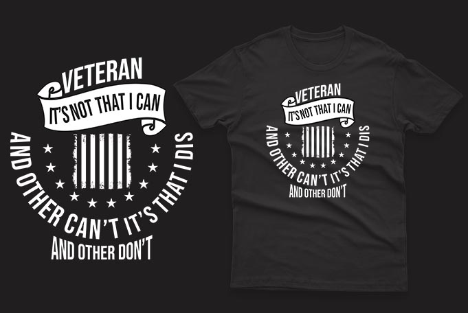 50 American Veteran Design bundle 100% vector ai, eps, svg, png, - Buy ...