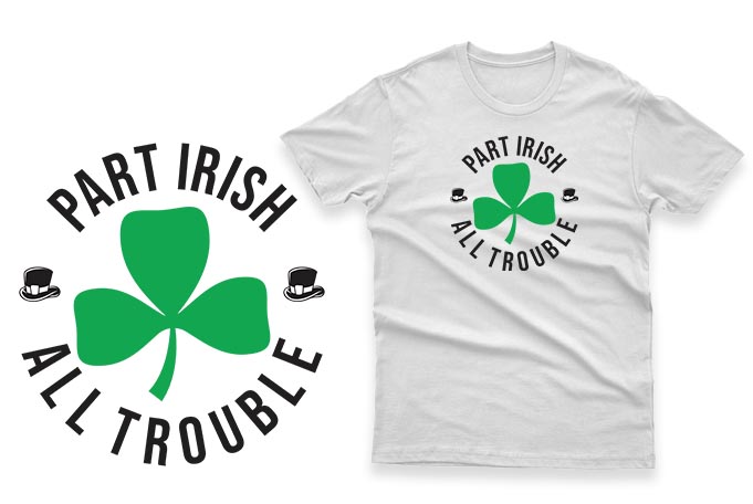 45 St. Patrick’s Day, Irish Design bundle 100% vector ai, eps, svg, png,