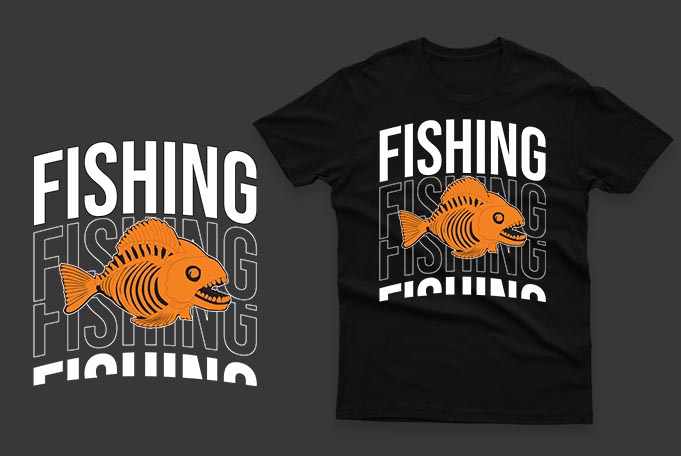 30 Fishing Design Bundle 100% Vector Ai, Eps, Svg, Png Transparent Background