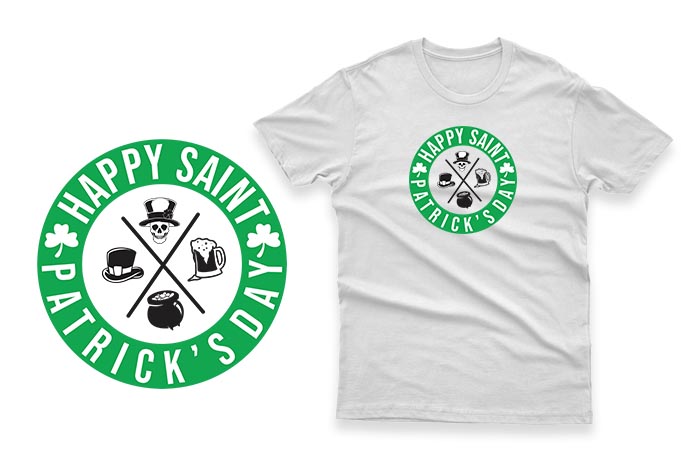 45 St. Patrick’s Day, Irish Design bundle 100% vector ai, eps, svg, png,