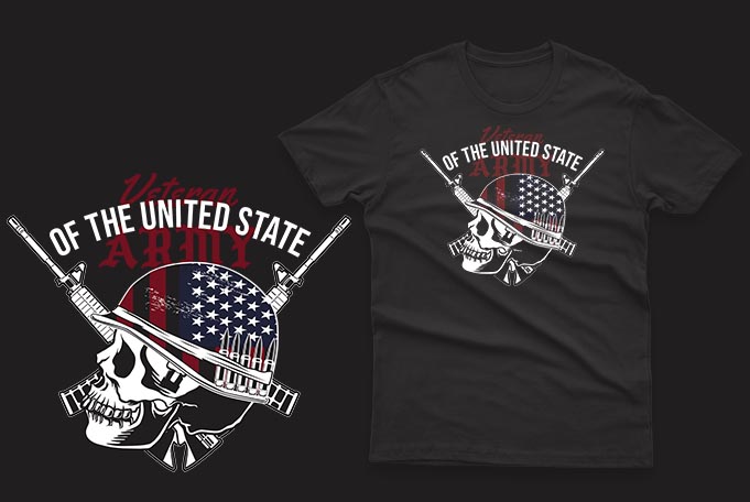 50 American Veteran Design bundle 100% vector ai, eps, svg, png,