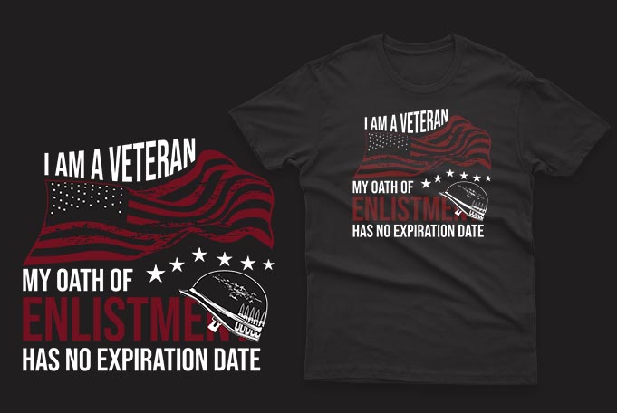 50 American Veteran Design bundle 100% vector ai, eps, svg, png,