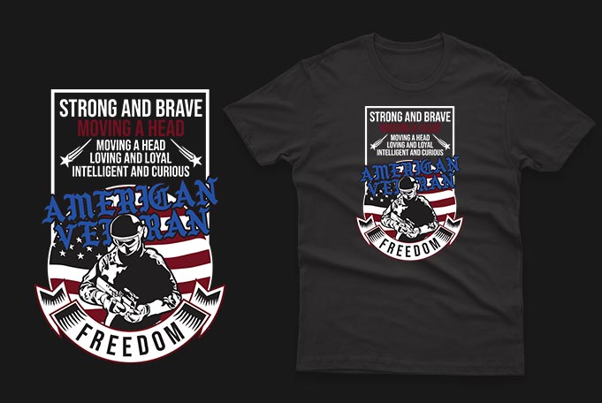 50 American Veteran Design bundle 100% vector ai, eps, svg, png,