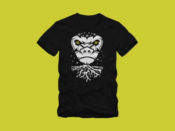 Monkey business, monkey t shirt design, monkey business t-shirt design sale for commercial use