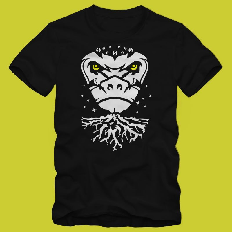 Monkey business, monkey t shirt design, monkey business t-shirt design sale for commercial use
