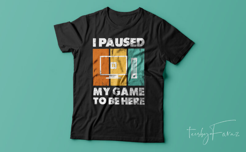 Gaming T shirt Bundle Vol 3 Ready to print with high resolution source files