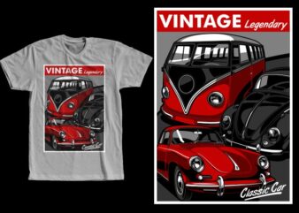 Vintage Legendary t shirt vector art