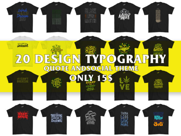 20 design typography