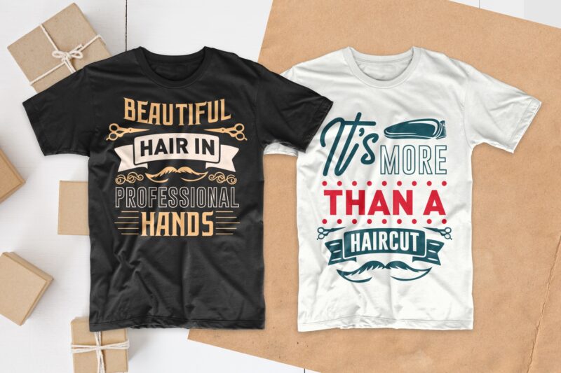 barber shop t shirt designs, barber t shirt designs, best barber shop quotes, t shirt design for barber shop, T-shirt designs bundle for commercial use, haircut quotes typography pack collection
