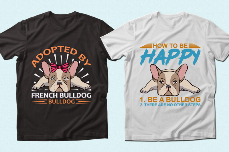 Trendy 20 Bulldog quotes T-shirt Designs Bundle — 98% Off