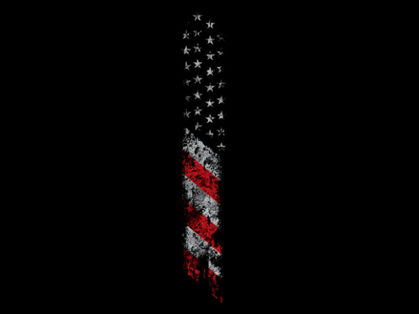 Usa cool flag t shirt vector graphic