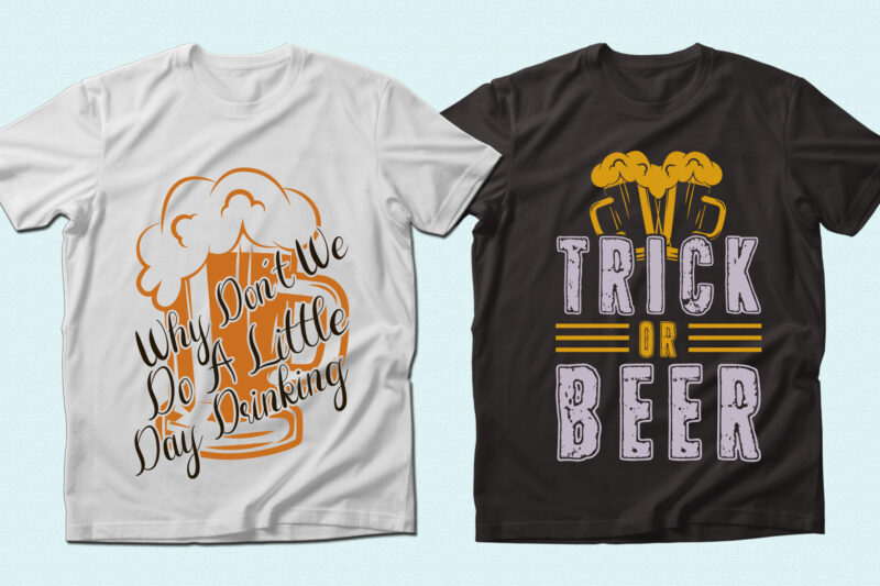 Trendy 20 Beer quotes T-shirt Designs Bundle — 98% Off