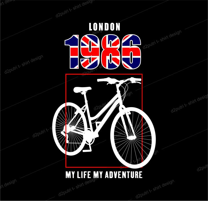 t shirt design graphic, vector, illustration london my life my adventure lettering typography