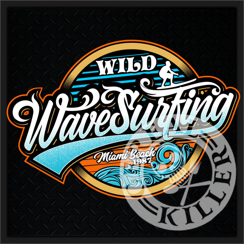 Wild Wave Surfing