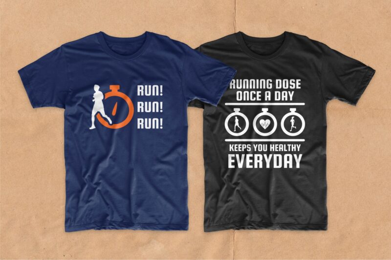 Running t shirt designs bundle, Cool running t shirt designs, best running t shirt design, custom running t shirt design, best t shirt design for running, running man t shirt