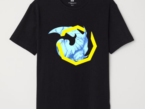 Wave form neon abstract tshirt design