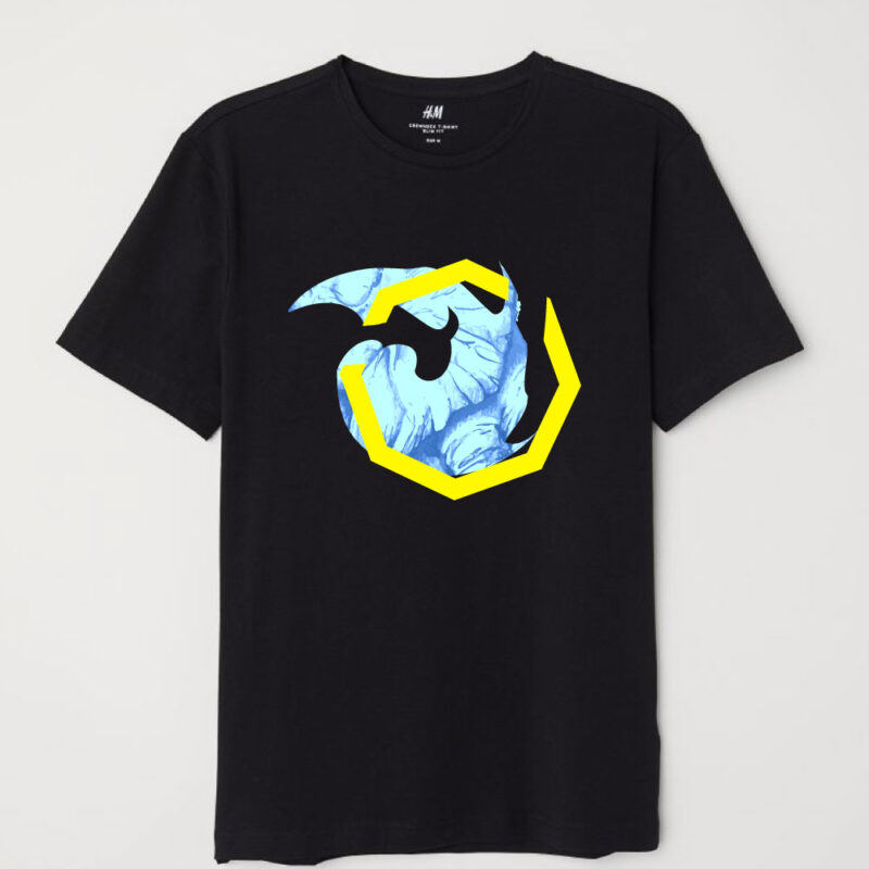 wave form neon abstract tshirt design
