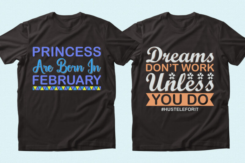 Mega T-shirt Designs Bundle, funny quotes Designs Bundle — 99% Off