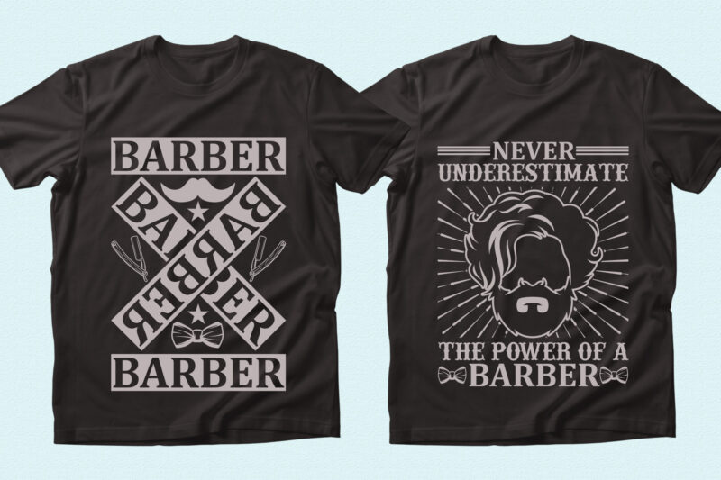 Trendy 20 Barber quotes T-shirt Designs Bundle — 98% Off