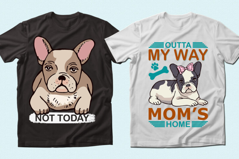 Trendy 20 Bulldog quotes T-shirt Designs Bundle — 98% Off