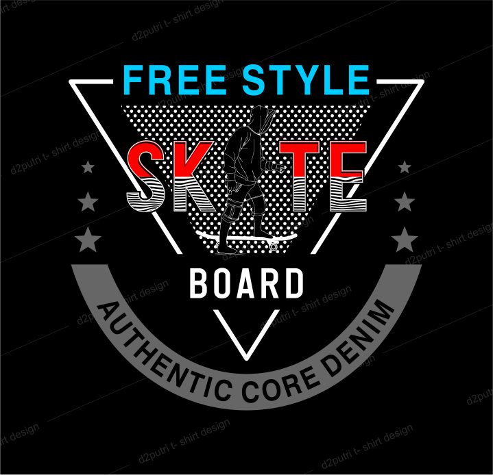 t shirt design graphic, vector, illustration free style skateboard lettering typography