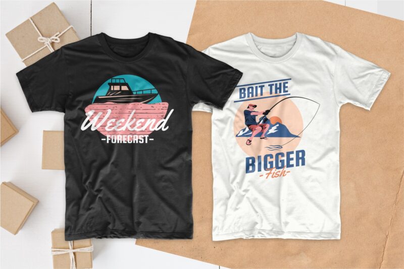 t-shirt vector Fishing t shirt design bundle, T-shirt design vector packs, fishing t shirt, fishing design, svg, png, pod,