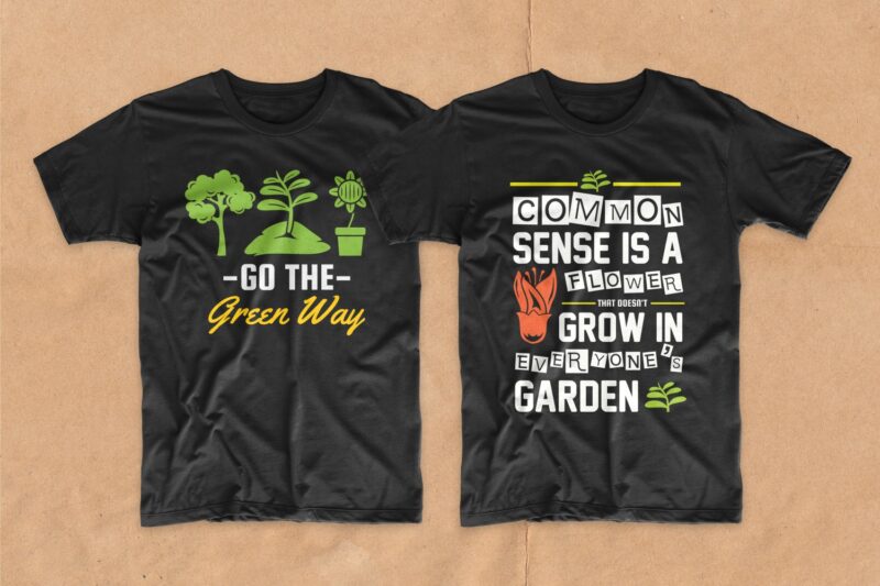 gardening t shirt designs bundle, farming t shirt designs, farming t shirt slogans, agriculture t shirt designs, editable Gardening quotes t-shirt design pack collection, commercial use t shirt designs, vector t shirt design