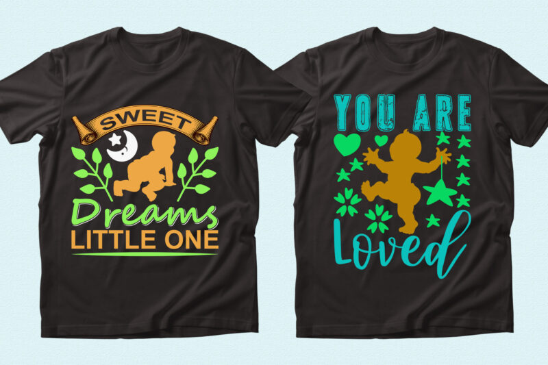 Trendy 20 Baby quotes T-shirt Designs Bundle — 98% Off