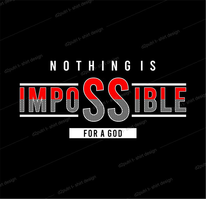 impossible is nothing shirt