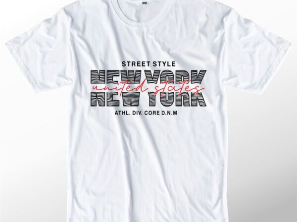 T shirt design graphic, vector, illustration new york city lettering typography
