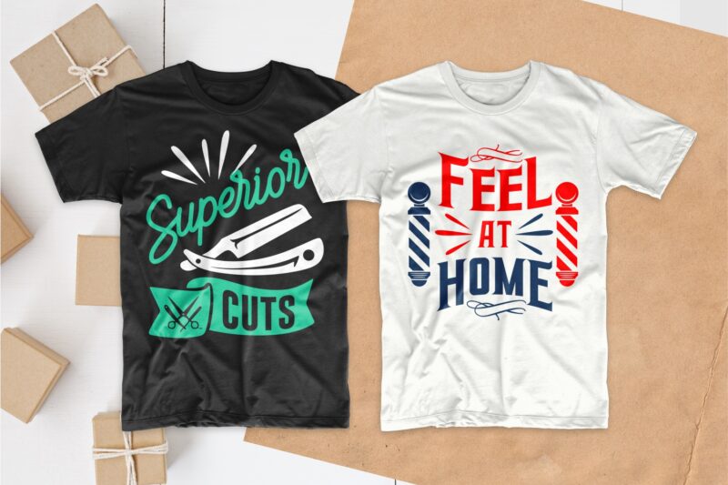 barber shop t shirt designs, barber t shirt designs, best barber shop quotes, t shirt design for barber shop, T-shirt designs bundle for commercial use, haircut quotes typography pack collection