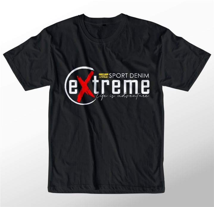 t shirt design graphic, vector, illustration sport denim extreme lettering typography