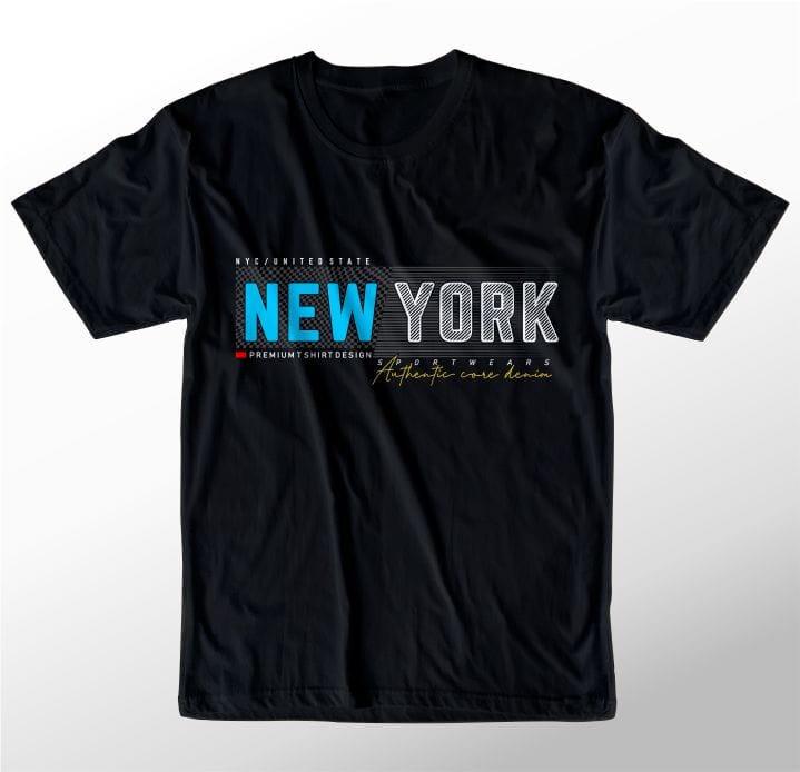 t shirt design graphic, vector, illustration new york city lettering typography